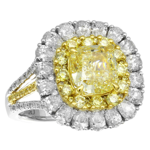6F608697AULRYD 18KT Yellow Diamond Ring