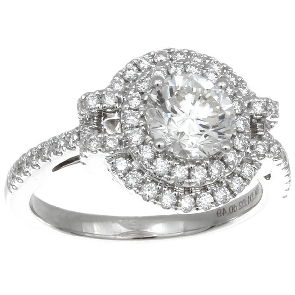 6F608818AWLRD0 18KT White Diamond Ring
