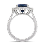 6F610618AWLRDS 18KT Blue Sapphire Ring