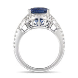 6F610619AWLRDS 18KT Blue Sapphire Ring