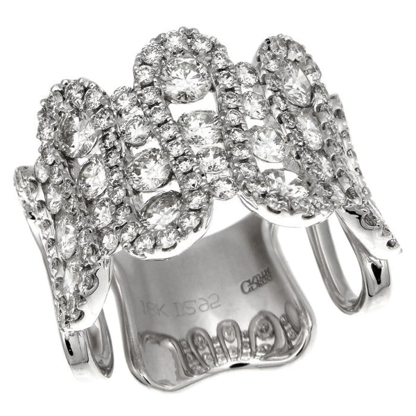 6FL147AWLRD0 18KT White Diamond Ring